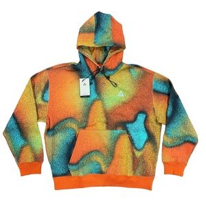 Nike ACG ThermaFit 'Heat Map' Orange Hoodie Sweatshirt